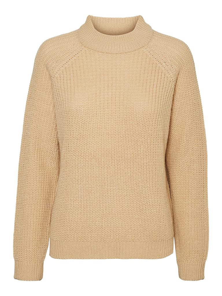 VERO MODA Vmlea LS Highneck Blouse Noos Maglione Donna