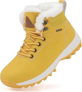 Mishansha Ankle Boots Winter Children Shoes Winter Warm Non-Slip for Boy Girl, Gr.24-36