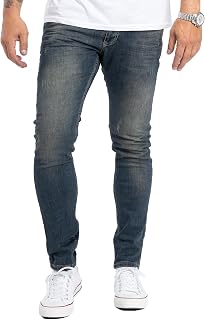 Rock Rock Designer Men's Jeans Stretch Slim Fit Slim Fit W29-W40 M21