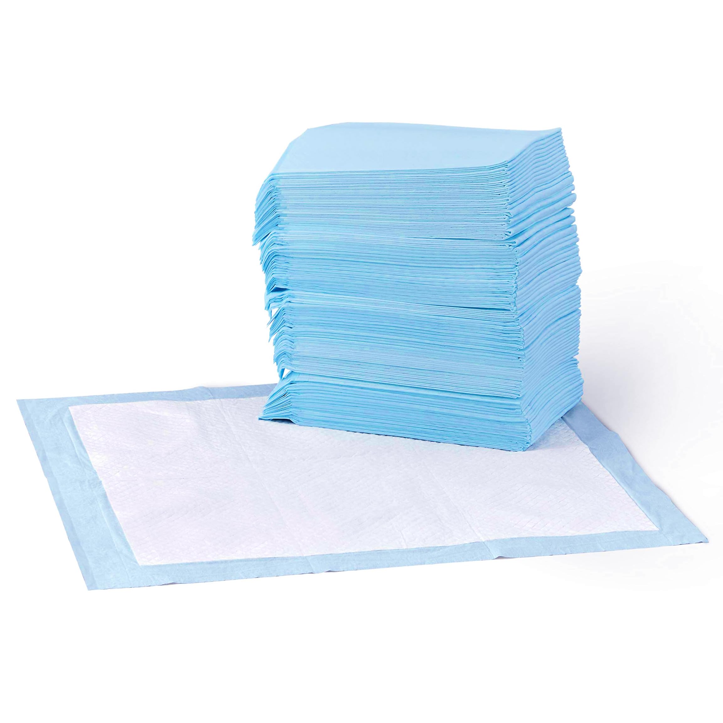 Amazon Basics Dog and Puppy Training Pads, Leakproof 5-Layer Design with Quick D