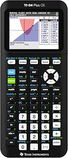 Texas Instruments TI-84 Plus CE Color Graphing Calculator, Black | Computer version included, USB charging, Full color, Faster than TI-84 Plus