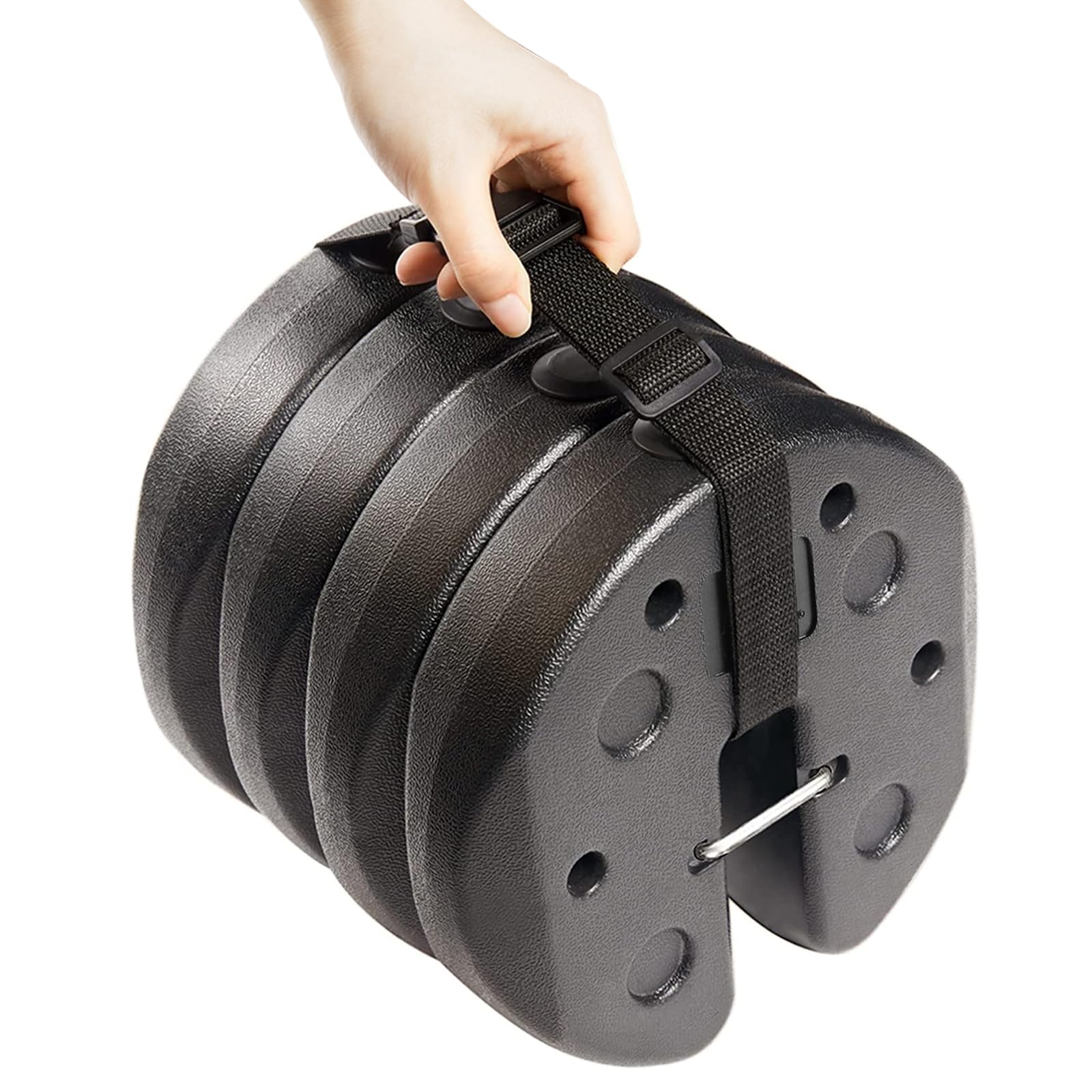 ABCCANOPY 27LBS Easy Canopy Weights with Lock Design,4 Pack | 100% Locked in Pla