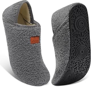 XIHALOOK Slippers for Women Men Cozy House Shoes Slip on Indoor Barefoot