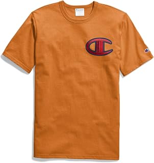 Champion American Classics Men's Short Sleeve T-Shirt with Large Logo S-S