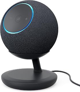 Echo Dot Max Bundle: Includes Amazon Echo Dot Max (newest model) | Graphite and Stand with USB-C charging ports | Graphite