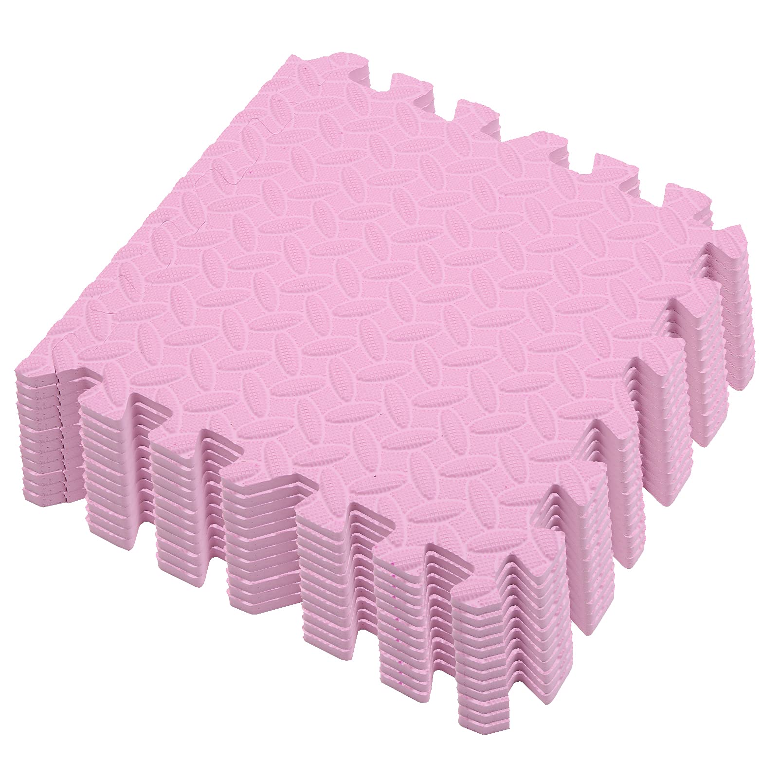 12pcs EVA Foam Mat: Interlocking Floor Tiles Playground Flooring Puzzle Mat 1Sqm