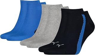 PUMA PLAIN 3P SNEAKER SOCKS UNISEX - Adult, Black, 47-49