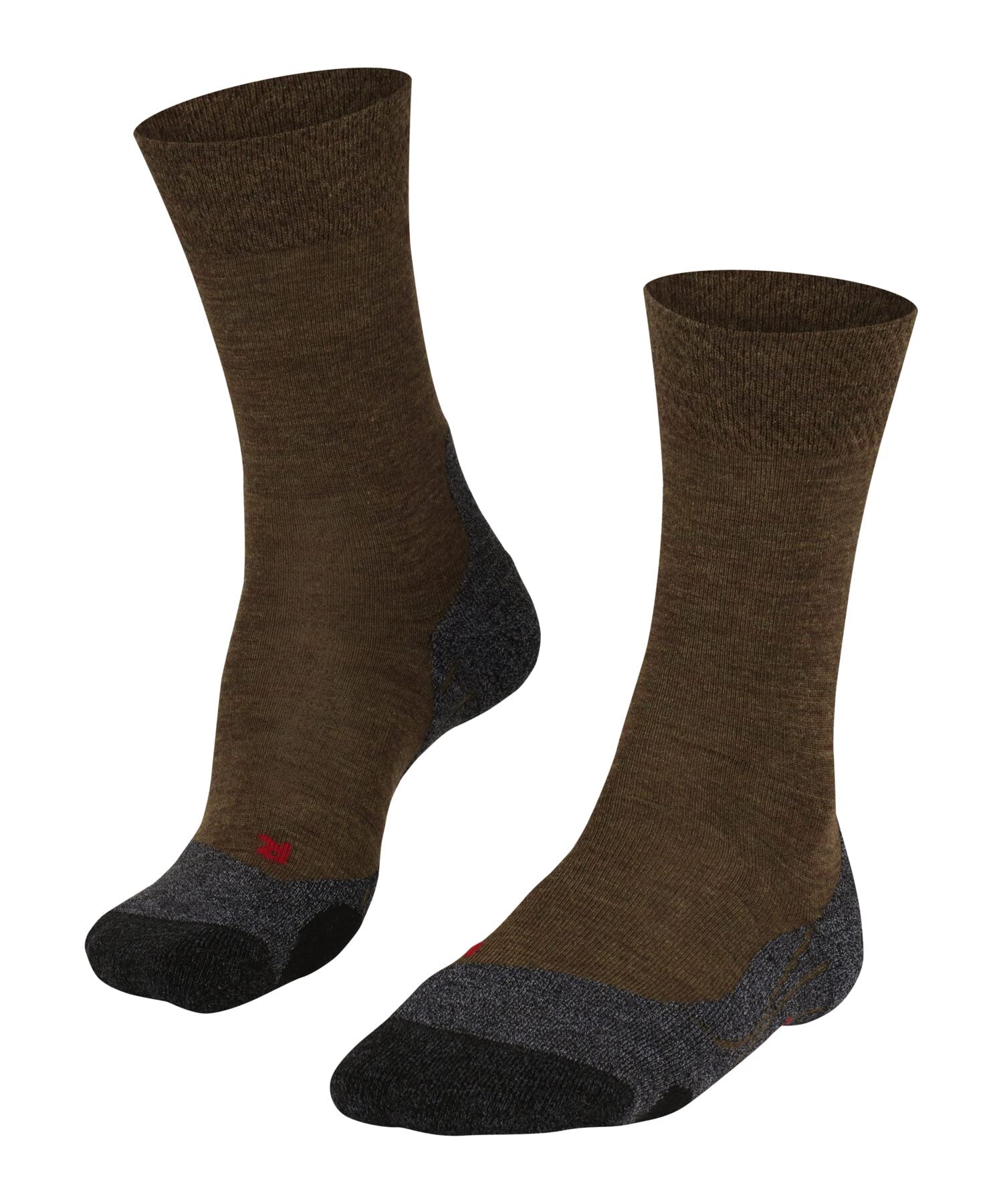 FALKE Men's TK2 Melange Hiking Socks Medium Cushioning Anti Blister Warm Mid-Cal