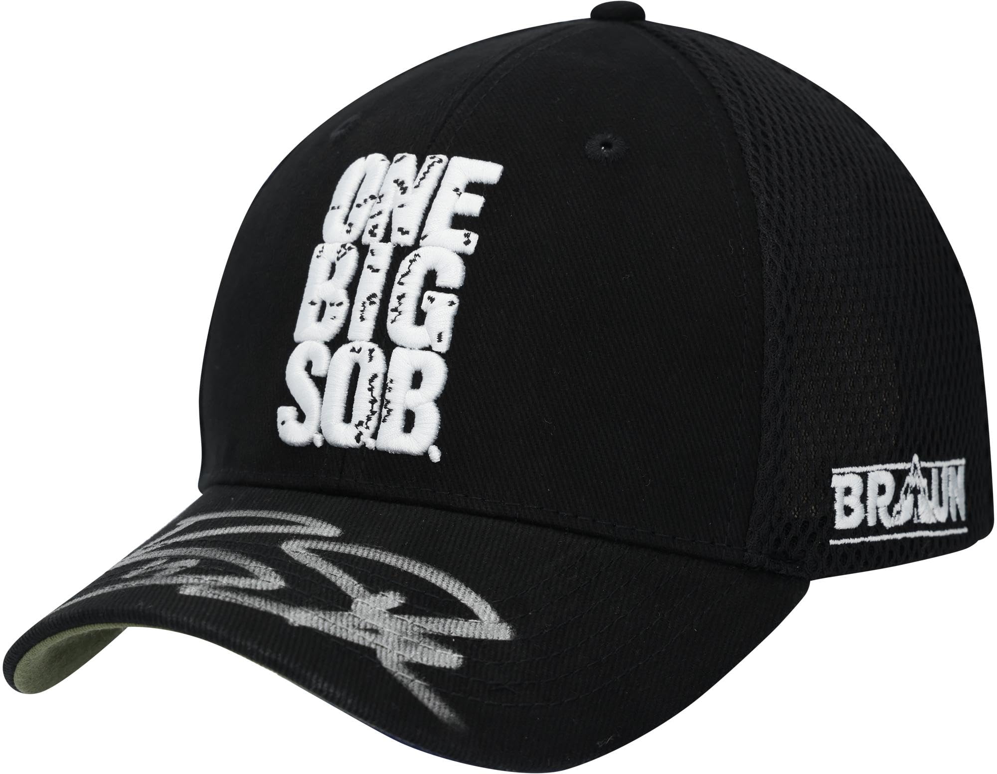 Braun Strowman WWE Autographed One Big S.O.B. Trucker Cap - Autographed Wrestlin