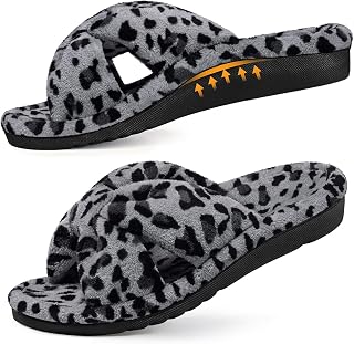 Litfun Women's Orthopedic Arch Support Slippers for Plantar Fasciitis