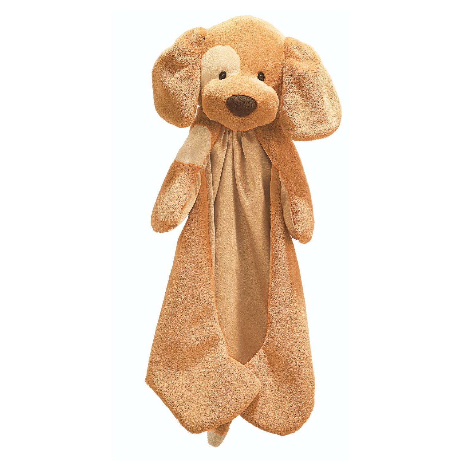 GUND Baby Spunky the Dog Huggybuddy Stuffed Animal with Built-in Baby Blanket, B