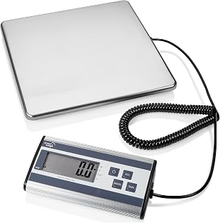 Smart Weigh Shipping Scale Digital Postal Scale for Packages 440lbs x 6 oz | Heavy Duty Stainless Steel Platform Scale, UPS USPS Post Office Postal Scale and Luggage Scale