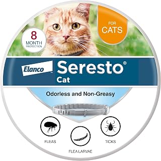 Seresto 8-Month Flea & Tick Collar for Cats & Kittens, 1ct