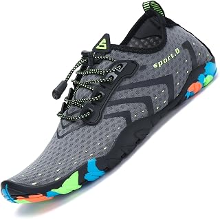 SAGUARO Men's Women's Water Shoes Non-Slip Water Shoes Quick-Drying Beach Shoes for Swimming Surfing Aquatic Pool, Gr.35-48 EU