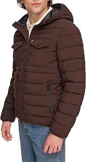 Levi's Men's 2-Pocket Stretch Quilted Puffer Jacket
