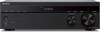 Sony STRDH190 2-ch Stereo Receiver with Phono Inputs and Bluetooth Audio Component, Black