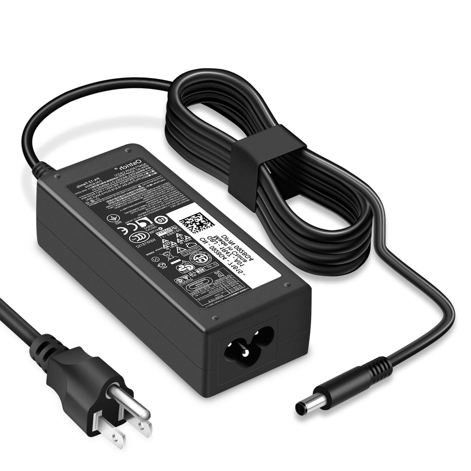 Ostrich Charger Compatible with Dell Laptop Computer 65W 45W Round Tip Power Ada