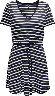Only Onlmay S/S Women's Short V-Neck Dress JRS Noos Mini Dress