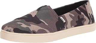 TOMS Women_Sneaker_Green Multi Camo Felt, Women's Sneakers