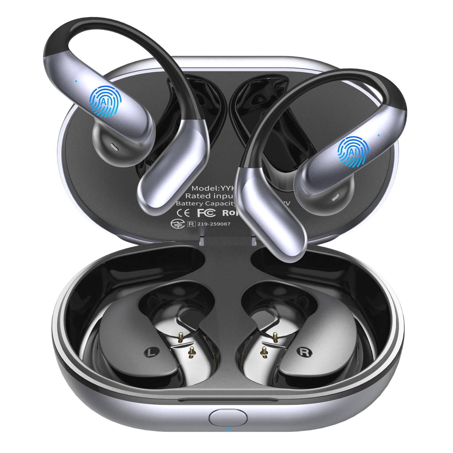 bluemaison Real-Time Translation Earbuds, 198+ Languages Two-Way Translator, Aud