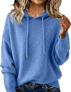 shownicer Women's Winter Sweater Long Sleeve Elegant Casual Sweaters Thermal Pullover Elegant Top Knitwear Loose Sweater