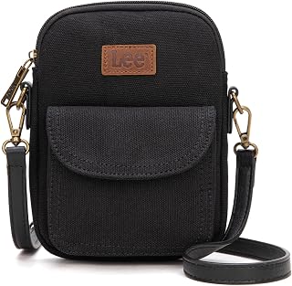Montana West x Lee - Bolsos cruzados para mujer, pequeños bolsos de mezclilla de moda, bolsos de hombro de viaje con correa ajustable