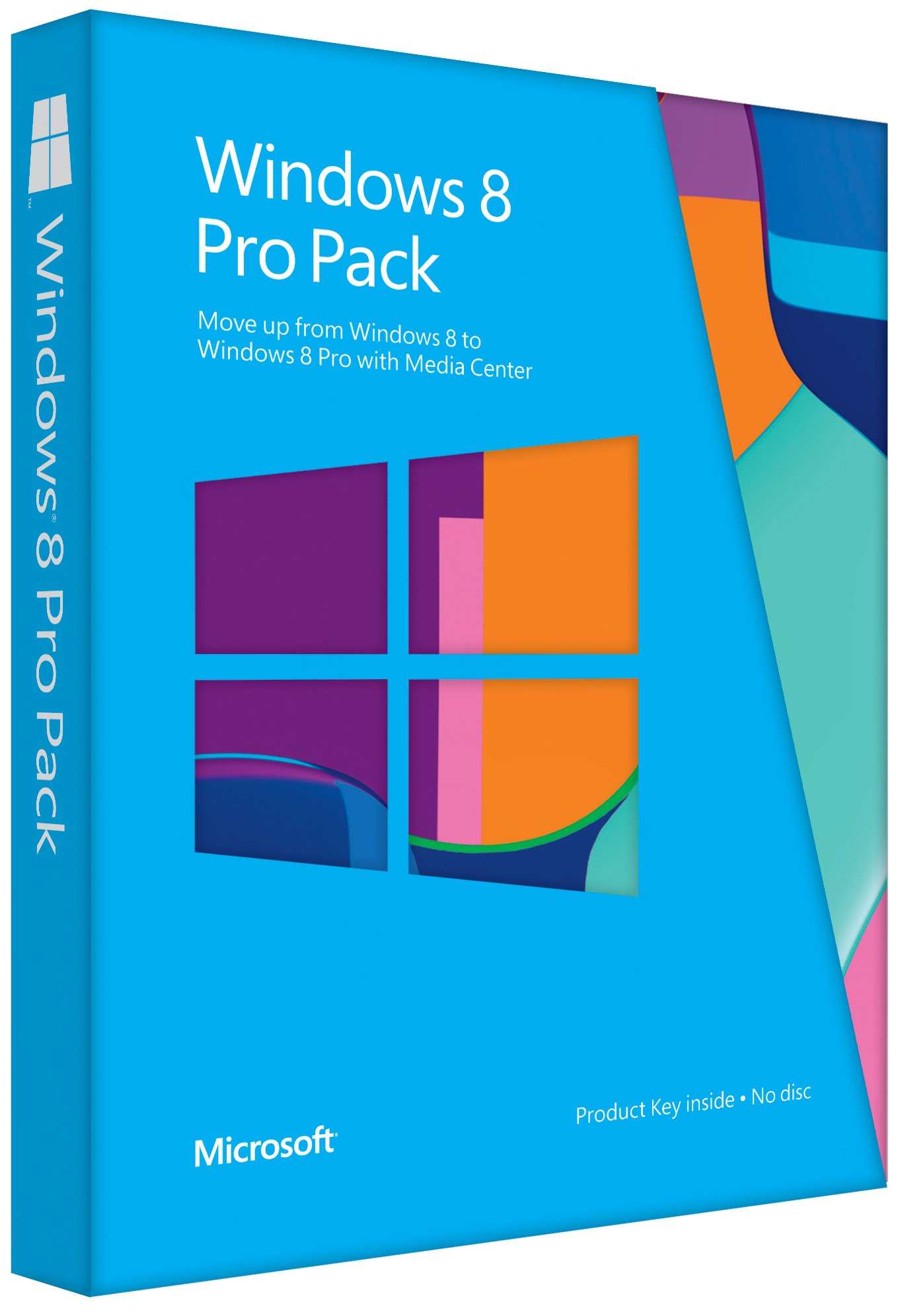 Windows 8 Standard Edition to Windows 8 Pro Pack, Upgrade Edition [Product key c
