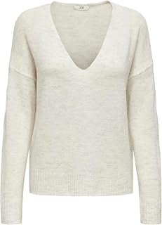 JDY Jdyelanora L/S Women's V-Neck Knitted Jumper (1 Piece)