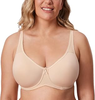 DELIMIRA Women's Invisible Underwire Bra