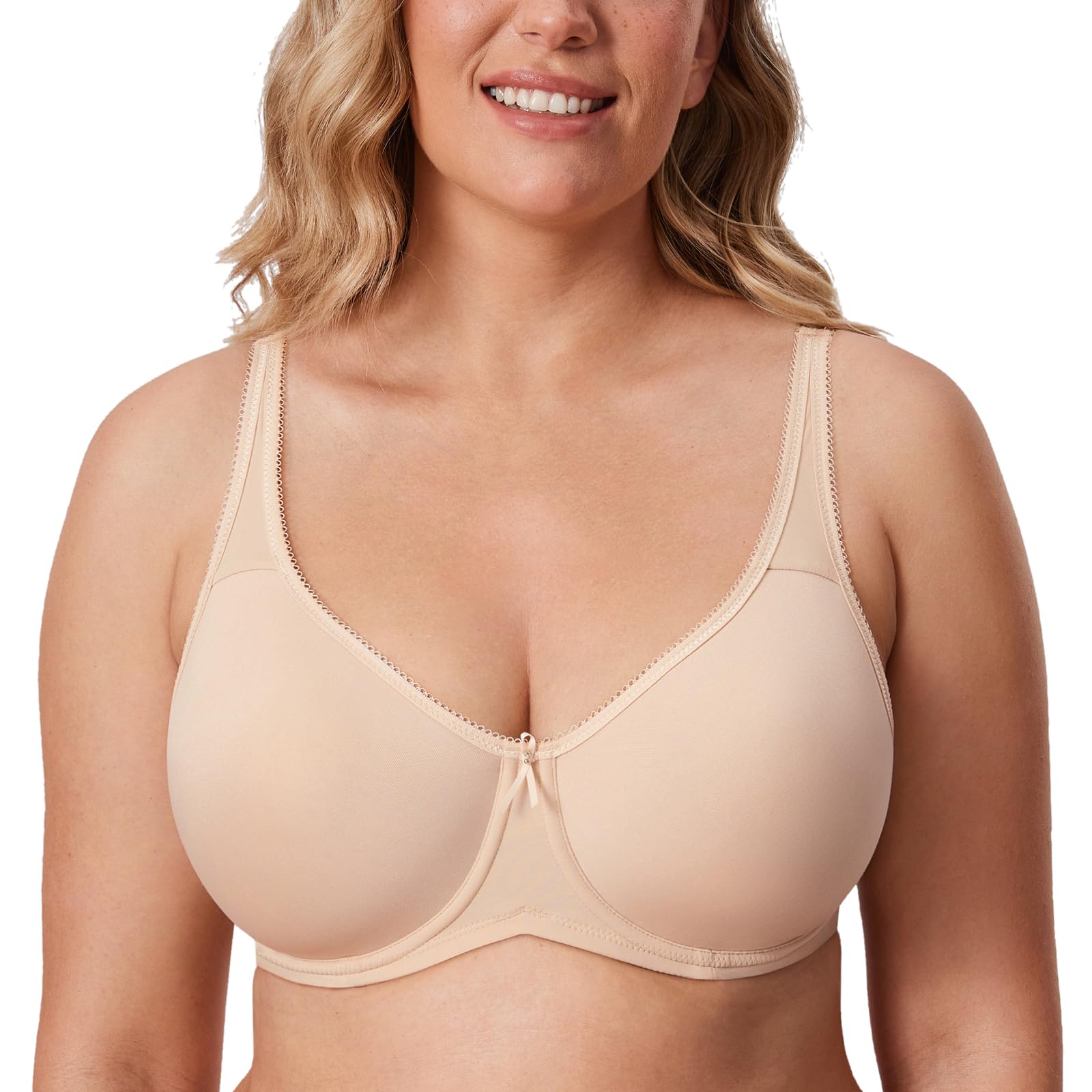 DELIMIRA Seamless Tshirt Plus Size Bra