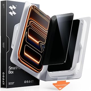 SMARTDEVIL MyView Anti-Spy Tempered Glass for iPhone 17 Pro Max (Pack of 2)