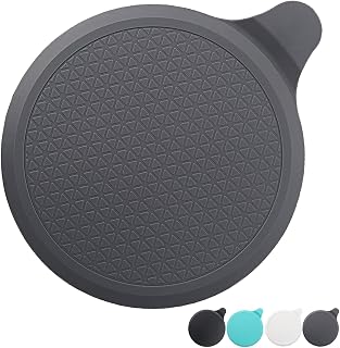 Tomario Silicone Bathtub Stopper, 6" Extra Large Sink Plug, Universal Shower Drain Tub Stopper for Kitchen Sink Bathroom (Grey)