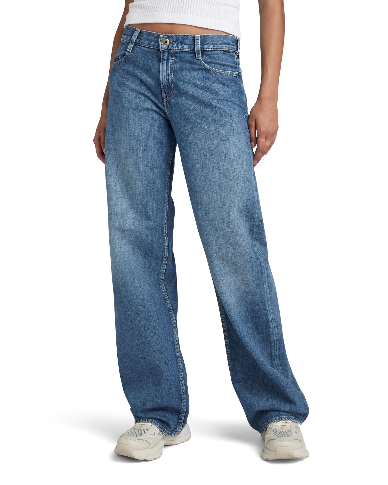 G-STAR Women's Judee Loose Low Waist Jeans