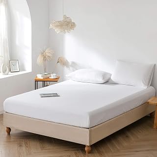 Good Nite Single Fitted Sheet 90×190 cm, 25cm Deep Pocket, White