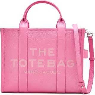 Marc Jacobs The Leather Medium Tote Bag Petal Pink One Size