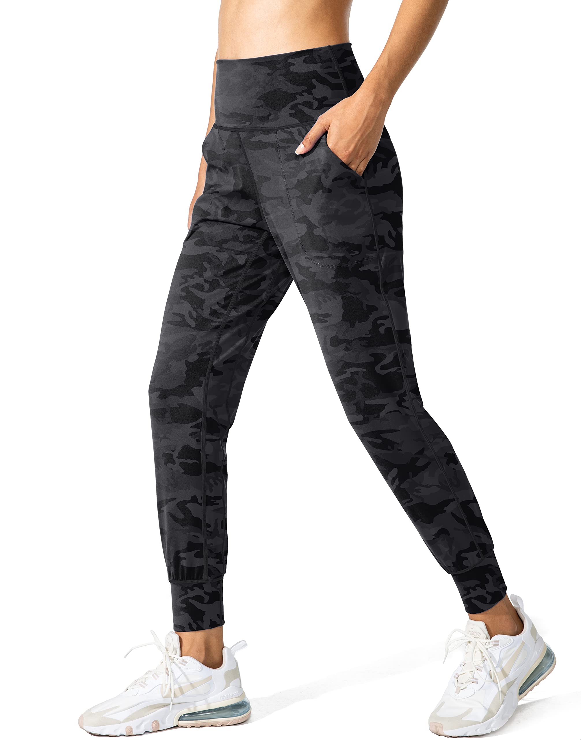 G Gradual Women's Joggers High Waisted Yoga Pants with Pockets Loose Leggings fo