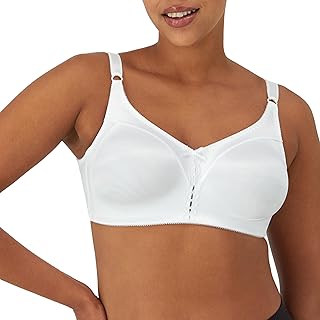 Bali Double Support Wireless Bra, Comfortsoft Full-Coverage Bra (Retired Colors) Women's Wirefree Bra (Pack of 1)