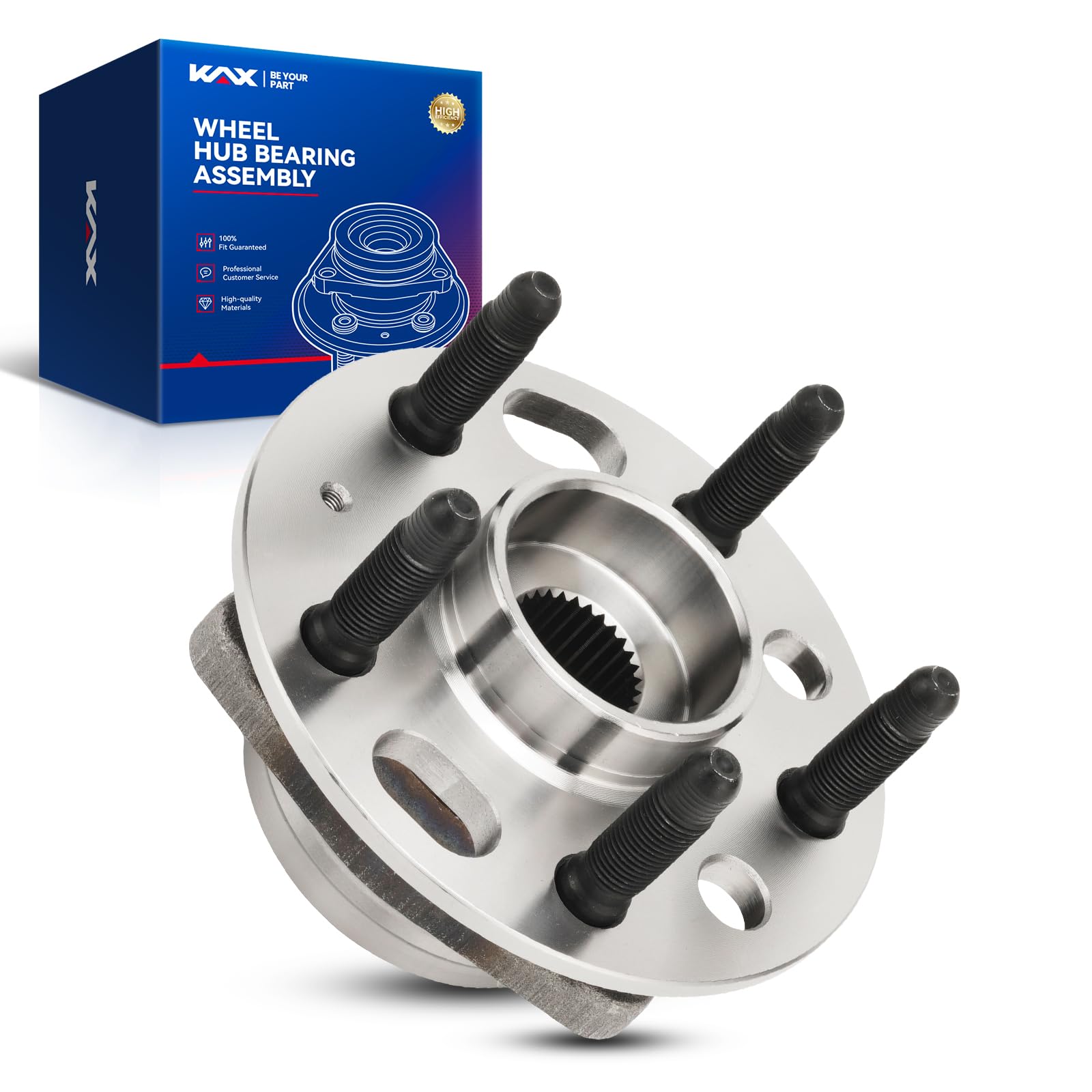 KAX 513288 Front/Rear Wheel Hub Assembly for 2010-2017 Chevrolet Equinox | for 2