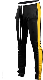 SCREENSHOT-Track Pants S41700 Mens Premium Slim Athletic Fitness Lifestyle Workout Bottoms - Classic Fit