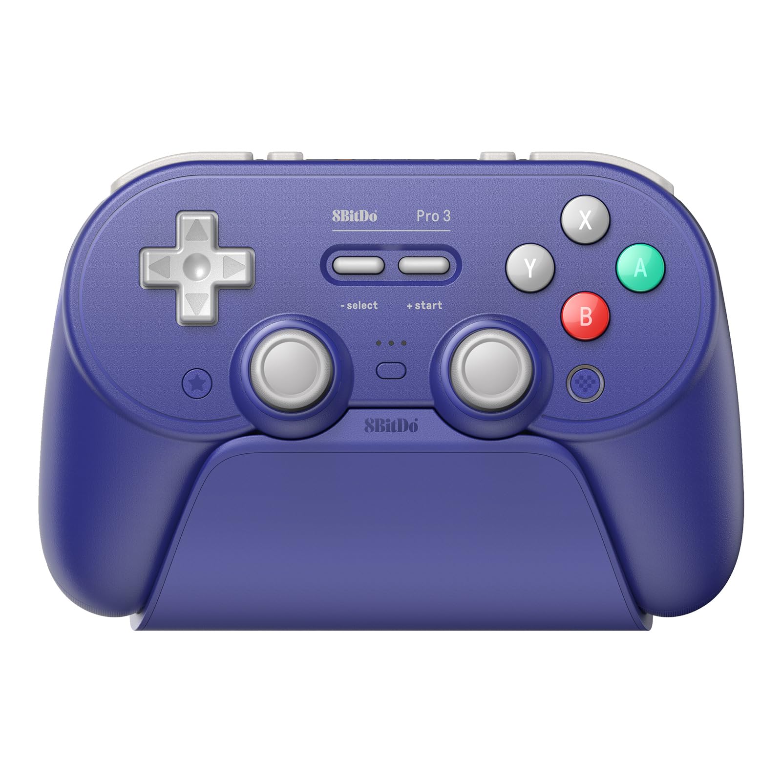 8BitDo Pro 3 Bluetooth Controller for Switch/Switch 2 – TMR Joysticks, Swappable