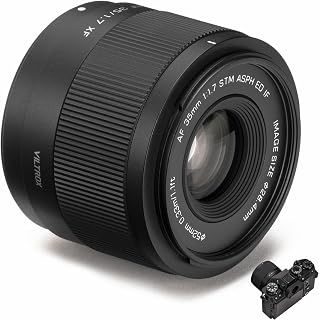 VILTROX 35mm F1.7 X Mount APS-C para Fuji X Mount Objetivo Autofoco