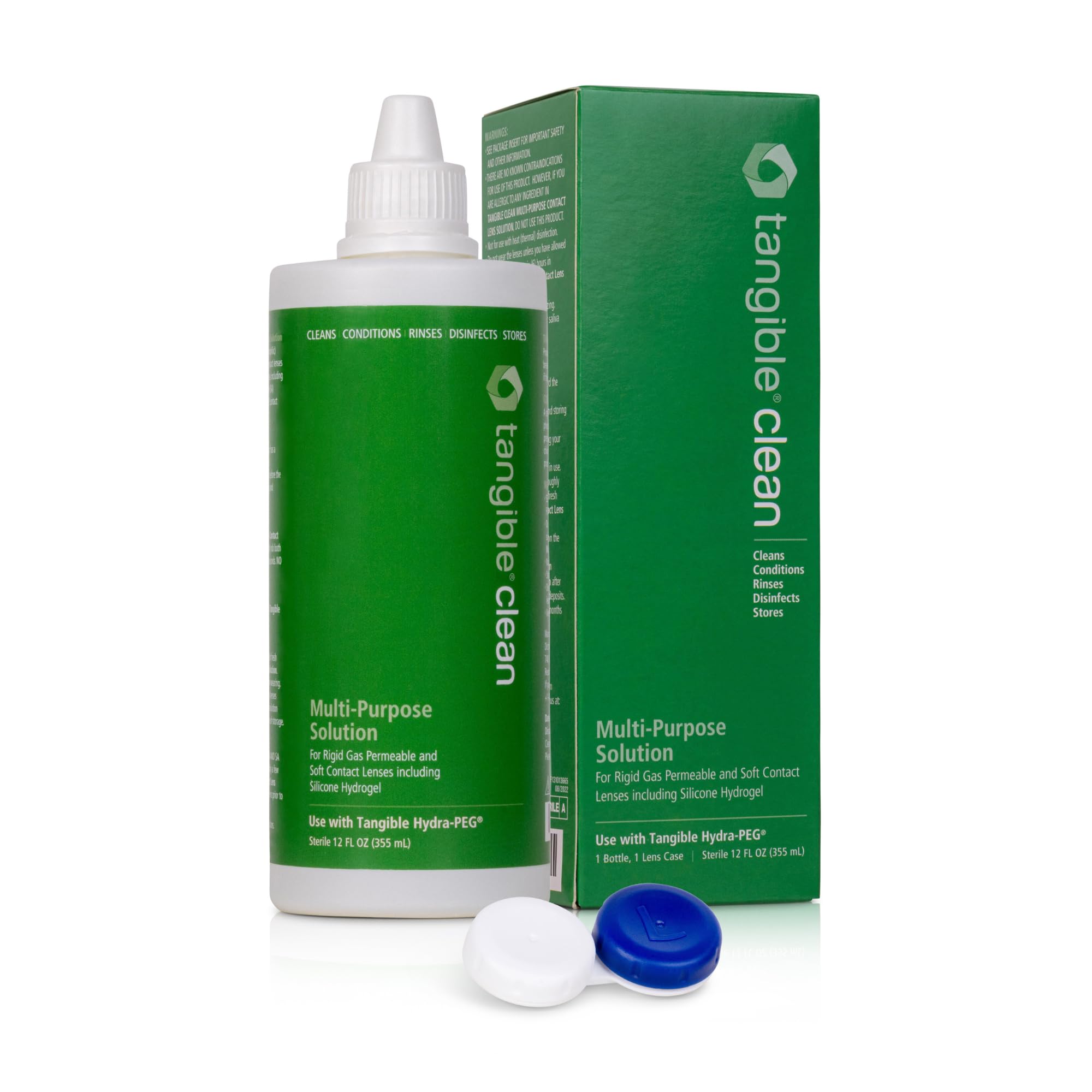 Tangible Clean Multi-Purpose Contact Lens Solution for Scleral and Gas Permeable