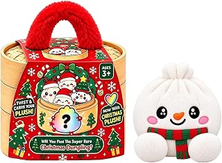 Dumpling Pillow Squishy Jumbo Plush Dumplings Cute | Christmas Halloween Dumplings Squishies,Soft Plush,Large Fuzzy Pillows,Home Office Decor,for Holiday Birthday Party Favors