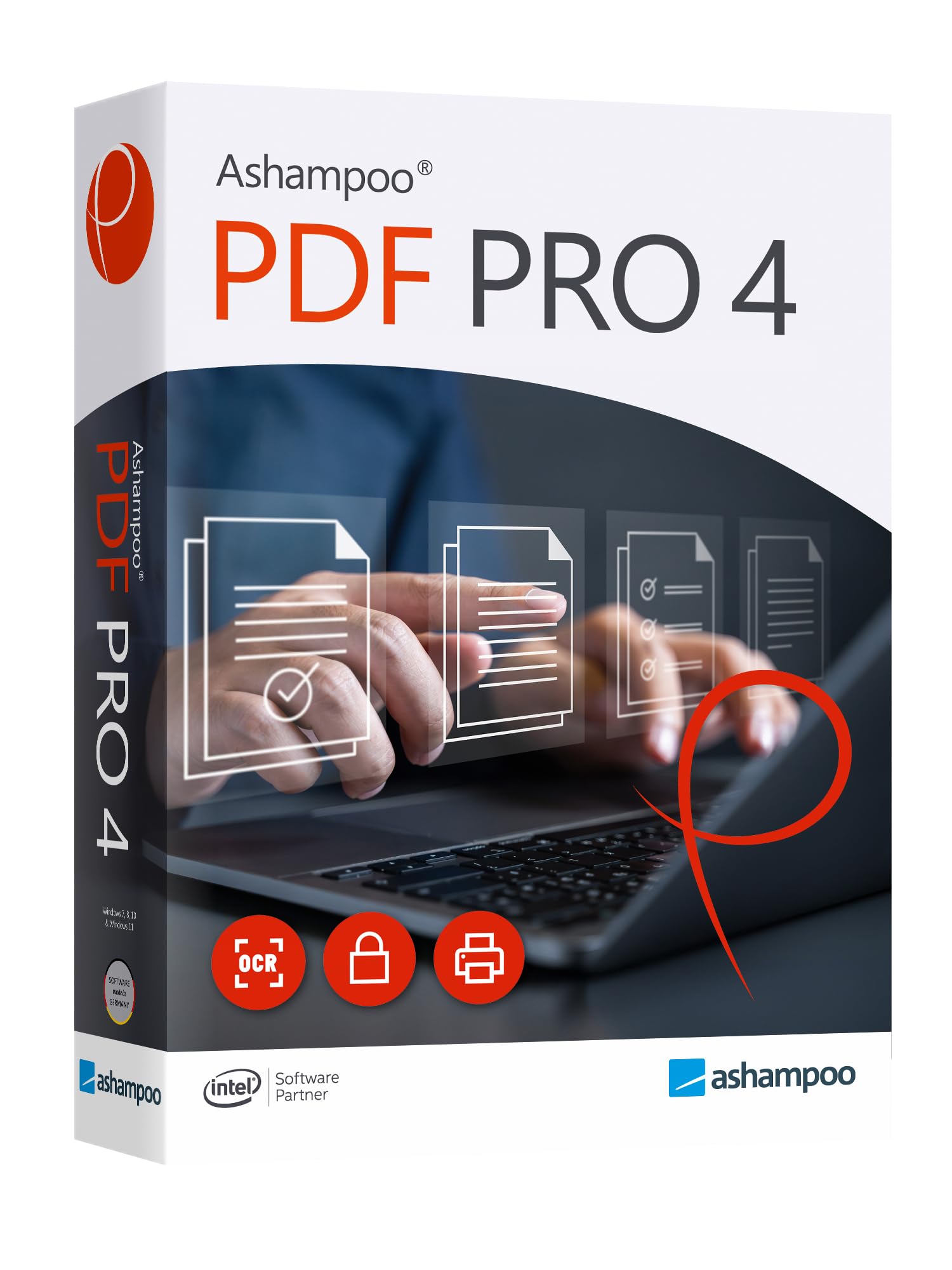 PDF Pro 4 - incl. OCR - sign PDFs - create forms - edit, convert, comment, creat