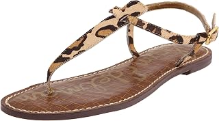 Sam Edelman Womens Gigi Open Toe Casual Leather Flip Flops [並行輸入品]