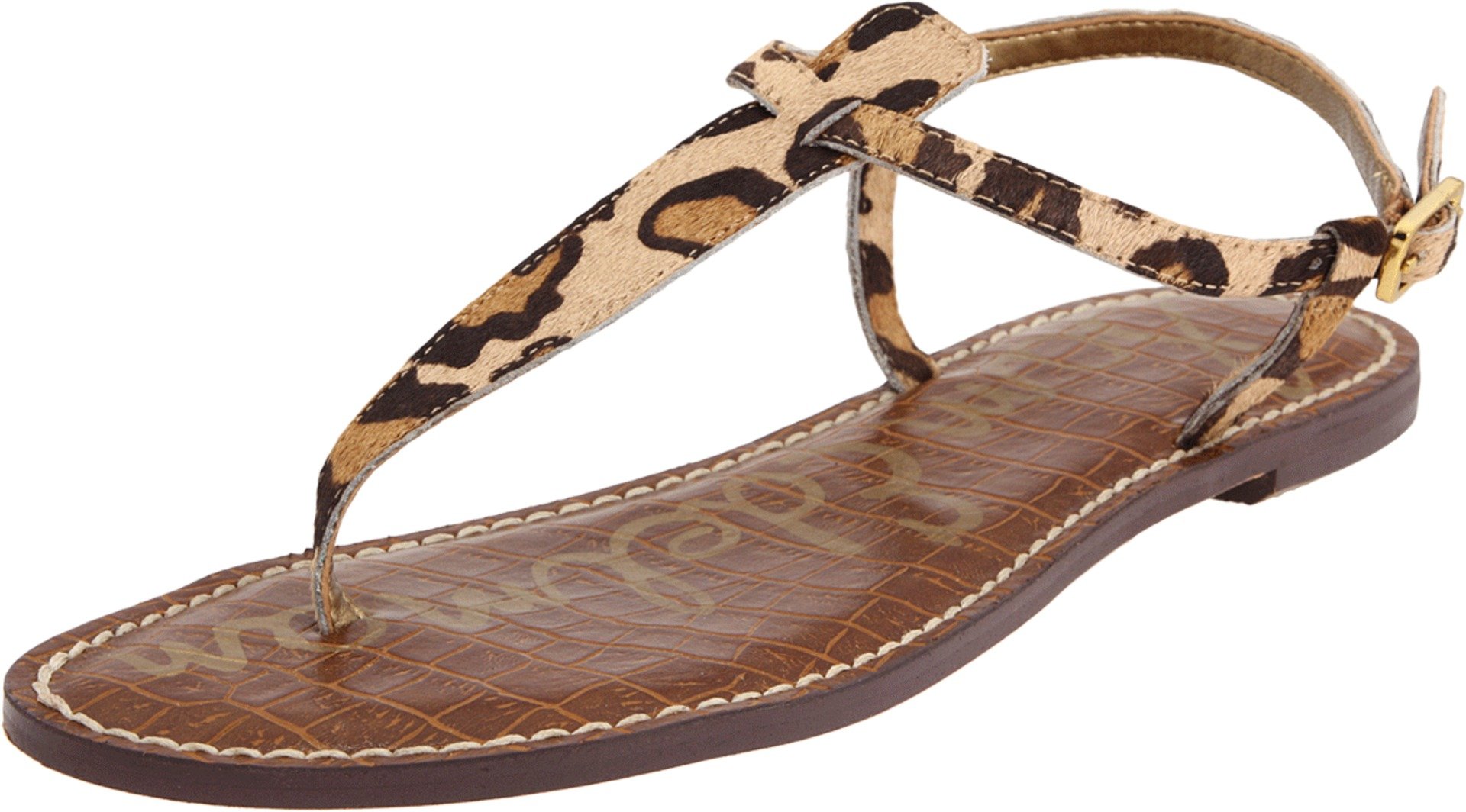 Sam Edelman Womens Gigi Open Toe Casual Leather Flip Flops [並行輸入品]