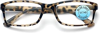 OPULIZE PEP Reading Blue Light Blocking Glasses, Matt Brown Tortoiseshell +3.5(Pack of 1)
