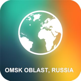 Omsk Oblast, Russia Map
