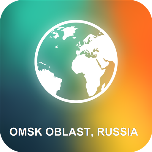 Omsk Oblast, Russia Map