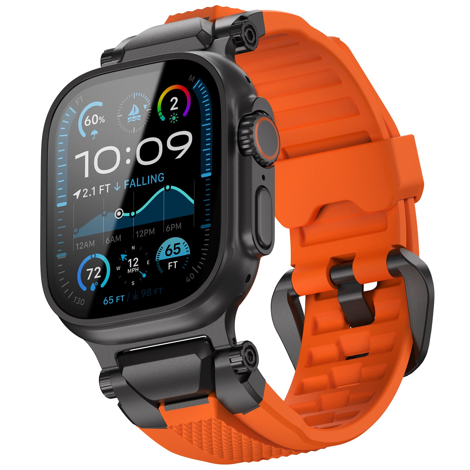 ULTIMAL Compatible with Apple Watch Ultra 3/2/1 49mm Watch Band, Men Watch Band,